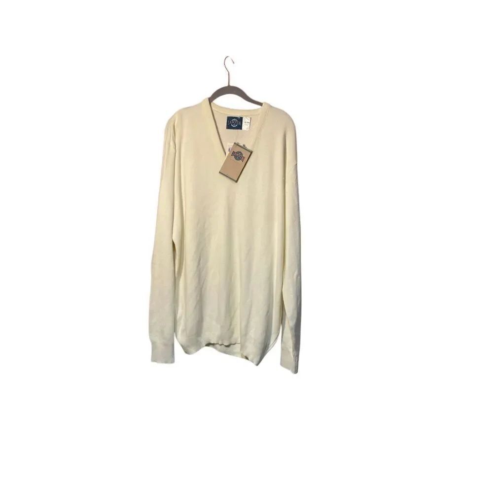 NWT, Jantzen vintage men’s knit acrylic V-neck sweater size 2X
